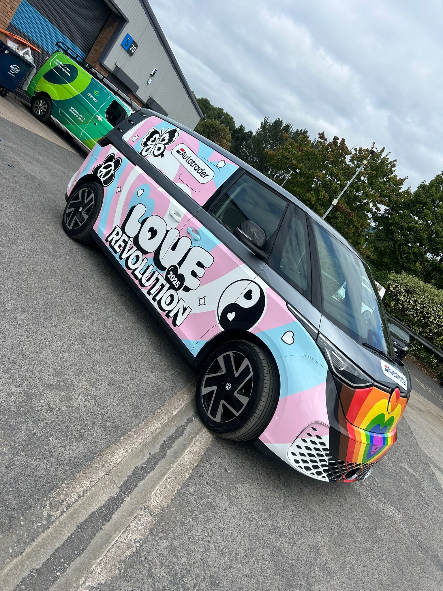 auto trader UK - vehicle wrap promotional advertising manchester by WRAPvehicles