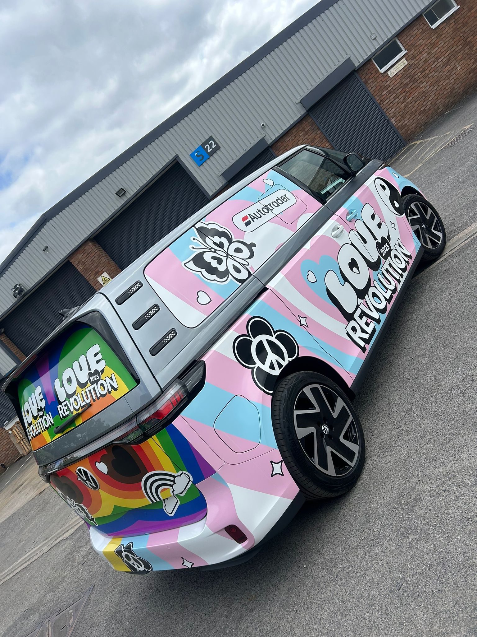 auto trader UK - vehicle wrap promotional advertising manchester by WRAPvehicles