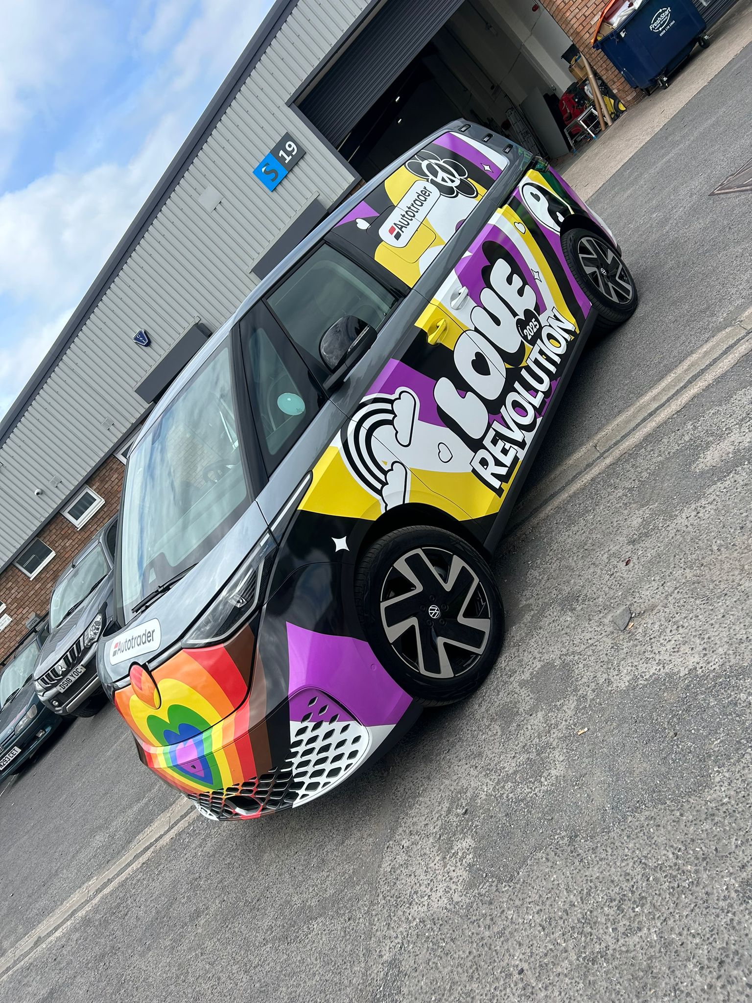 auto trader UK - vehicle wrap promotional advertising manchester by WRAPvehicles