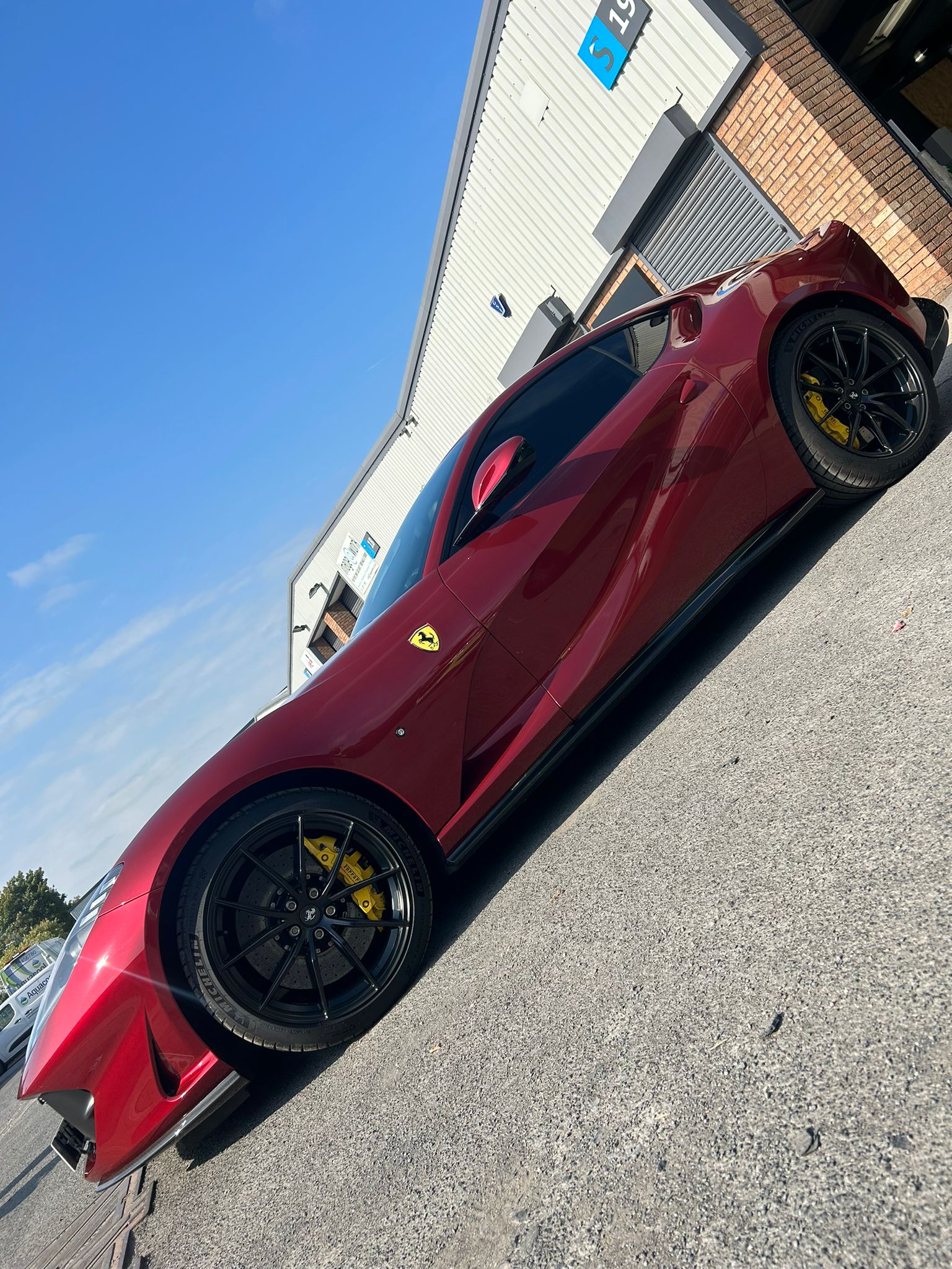 ferrari 812 - 3M PWF - Colour PPF Wrap Manchester