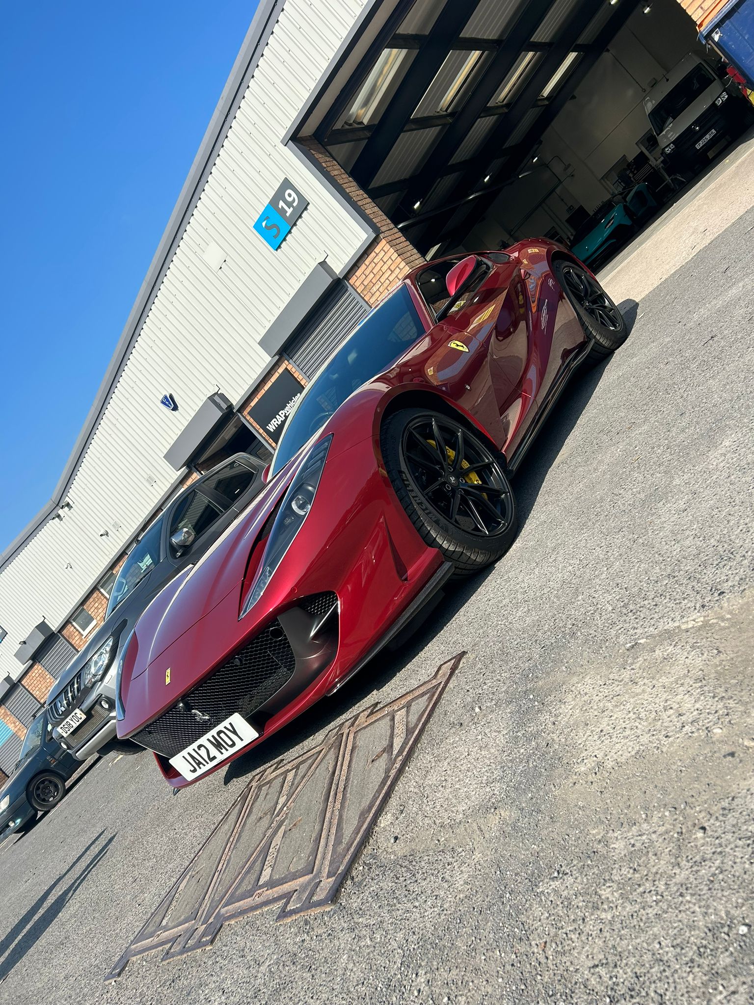 ferrari 812 - 3M PWF - Colour PPF Wrap Manchester