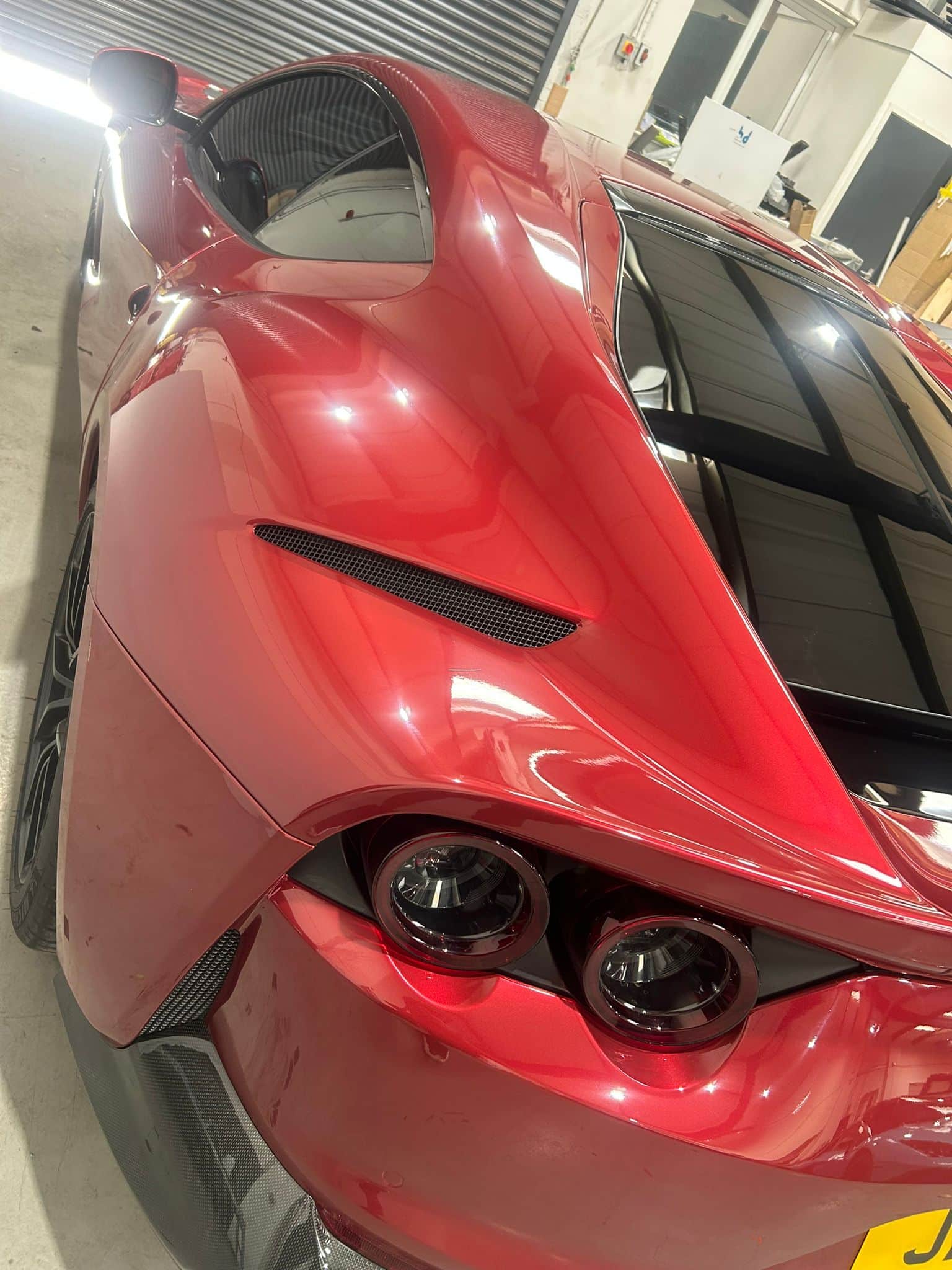 ferrari 812 - 3M PWF - Colour PPF Wrap Manchester